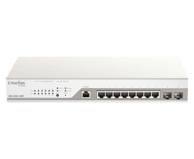 D-Link DBS-2000-10MP/E Nuclias 10-Port Layer2 PoE+ Giga Switch