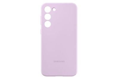 Samsung Silicone Case für Galaxy S23 + , Lavender