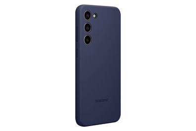 Samsung Silicone Case für Galaxy S23 + . Navy