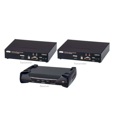 ATEN KE9950ATC BUNDLE 4K DisplayPort Single Display KVM over IP Extender