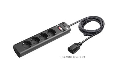 APC UPS Power Strip IEC C14 TO 4 Outl. Schutzk. CEE 7/3 230V