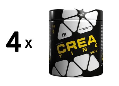 4 x FA Creatine (300g) Unflavoured