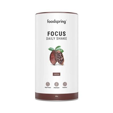 foodspring Daily Shake - Focus (480g) Cocoa