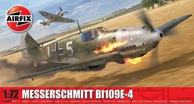 Airfix Messerschmitt Bf 109E-4 Me 109 in 1:72 1651008 Airfix A01008B Bausatz