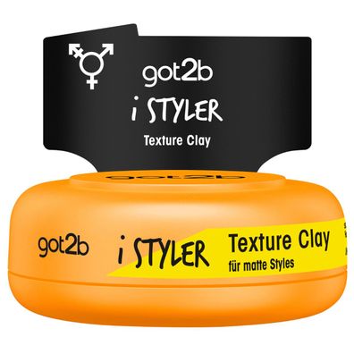 got2b i Styler Texture Clay Halt 4 matt Style mittlerer Halt 75ml