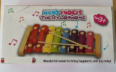 10 x Xylophon für Kinder Glockenspiel Musikinstrument Restposten Holz Händler