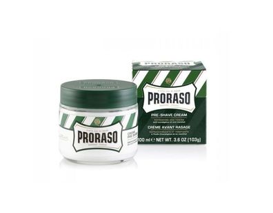 Proraso Grün Pre-Shave Cream 100 ml (6er-Pack)