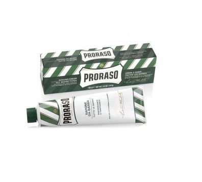 Proraso Grün Shaving Cream Tube 150 ml (12er-Pack)