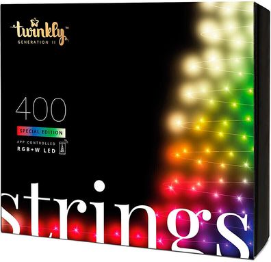 Twinkly LED-Lichterkette Strings 400 LEDs Special Edition RGBW 2. Generation 32m