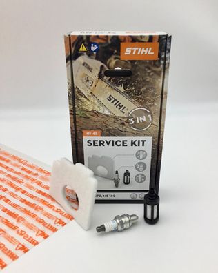 STIHL Service Kit 45 MS 170 , MS 180 11300074103 Filter, Zündkerze 11300074103