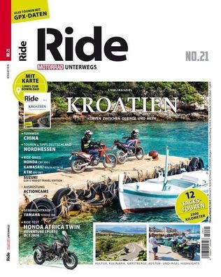 RIDE - Motorrad unterwegs, No. 21,