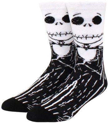 Jack Skellington Face Socken - Nightmare BEFORE Christmas Socken Helloween Socken