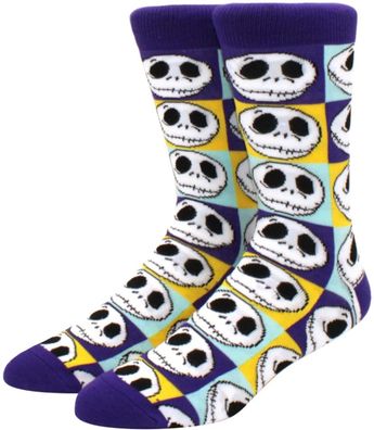 Jack Skellington Faces Socken - Nightmare BEFORE Christmas Socken Helloween Socken