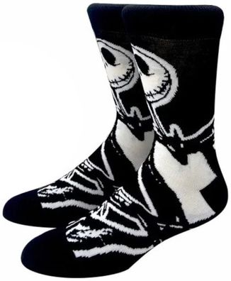 Jack Skellington Skeleto Motiv Socken - Nightmare BEFORE Christmas Helloween Socken