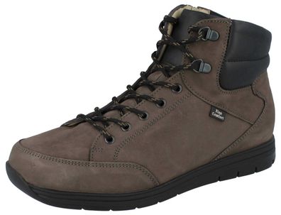 FINN Comfort Navarra Herren Stiefel braun elefante schwarz Nubuk Nuri Leder