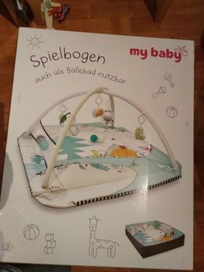 Spielbogen My Baby Lou 2in1 Als Bällebad Nutzbar