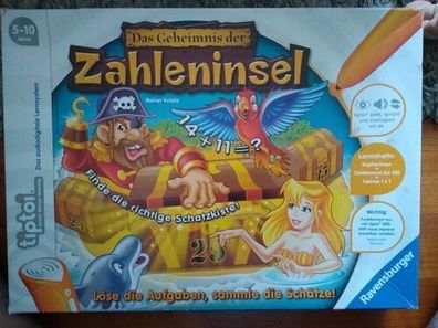 Ravensburger Tiptoi Das Geheimnis der Zahleninsel (5-10 Jahre)