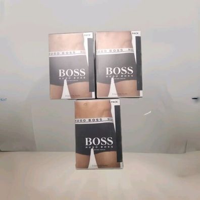 Hugo Boss Herren Boxershorts Trunk 3er Pack Cotton Stretch 3 Farbig Größe Xl