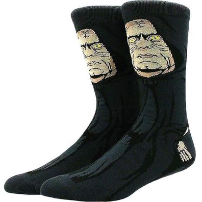 Darth Sidious Socken in 3/4-Länge - Star Wars Imperator Sheev Lustige Motiv-Socken