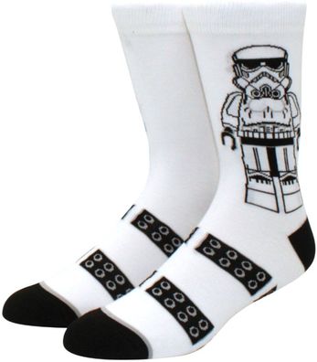 Stormtrooper Socken in 3/4-Länge - Star Wars Krieger Charakter Lustige Motiv-Socken