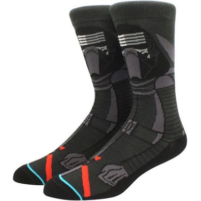 Kylo Ren Ben Solo Socken - Star Wars Disney Lustige Cartoon Motiv Socken