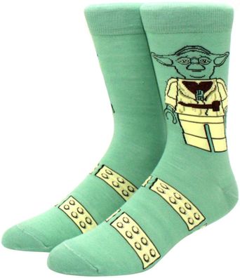 Yoda Jedi Ritter Socken - Star Wars Disney Lustige Cartoon Motiv Socken