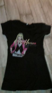 Gebrauchtes T-SHIRT MIT HANNAH Montana IN GR.152 Gebraucht WIE NEU