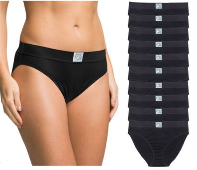 10er-Pack Damenslips Unterhosen Slips 36/38, 40/42, 44/46, 48/50, 52/54, 56/58