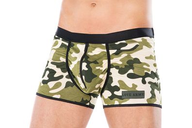 Boxershorts Camouflage MC/9085 Herrenslip Männer Slip Baumwolle Andalea