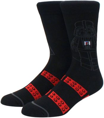 Darth Vader Logo Socken - Star Wars Disney Lustige Cartoon Motiv Socken