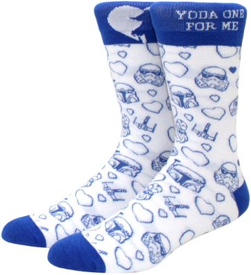 Stormtrooper Love Team Socken - Star Wars Disney Lustige Cartoon Motiv Socken