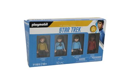 Playmobil 71155 4er Set Star Trek Figuren Enterprise Kirk Spock Uhura OVP sealed