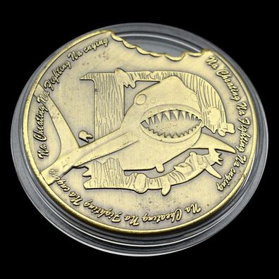 Haifisch Medaille/ Fisch Medaille/ Sammler Medaille/(Med050741)