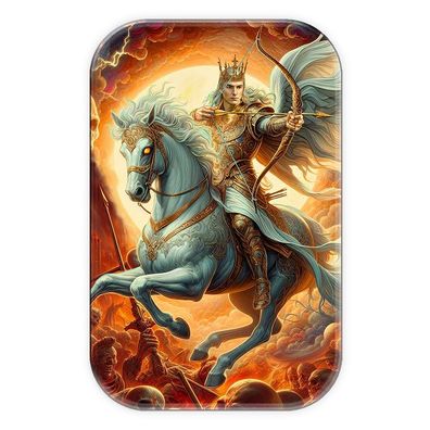 Silberbarren 2 oz White Horse Four Horsemen of the Apocalypse 2024 Carpathians