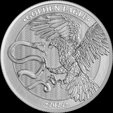 Silbermünze Malta Golden Eagle 2024 1 oz 999 Silber 2. Ausgabe Germania Mint