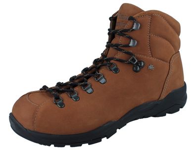 FINN Comfort Garmisch Damen Herren Wanderschuhe braun almond Nubukleder