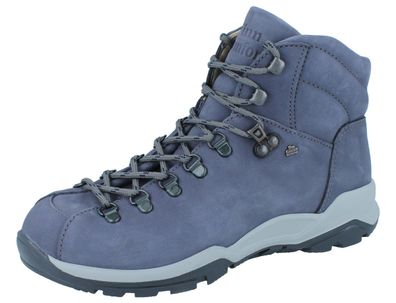 FINN Comfort Garmisch Damen Wanderschuhe blau marine Rainbuk Nubukleder