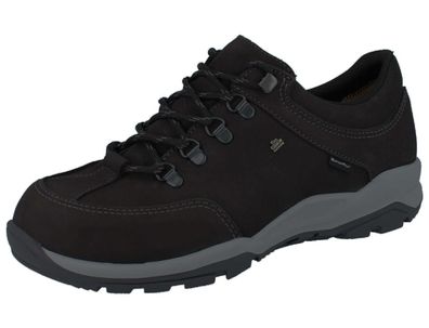 FINN Comfort Murnau Damen Herren Wanderschuh schwarz Neptun Fettnubukleder