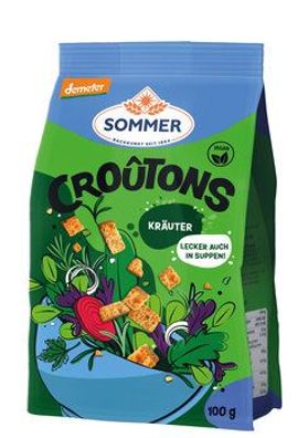 SOMMER 6x Croutons Kräuter Geröstete Brotwürfel 100g