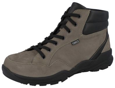 FINN Comfort FINNCO Temuco Damen Wanderschuhe Wanderstiefel grau grey Leder