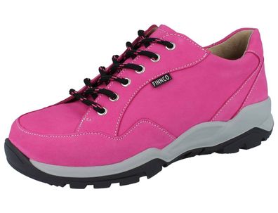 FINN Comfort FINNCO Tessin Damen Wanderschuhe rosa pink Nubuk