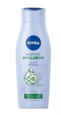 Nivea Moisture Hyaluron, 400 ml, Shampoo für hydratisierte Haare
