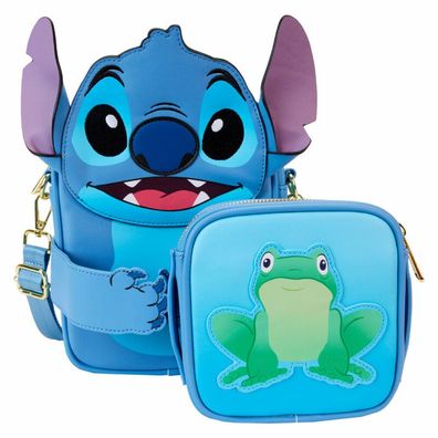 Loungefly Disney Stitch Camping Cuties Crossbody Tasche mit Umhängetasche