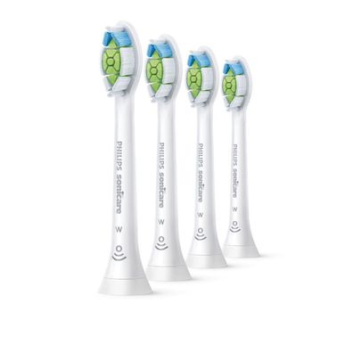 Philips Sonicare W Optimal White Standard-Bürstenköpfe weiß (4 Stück) HX6064/10