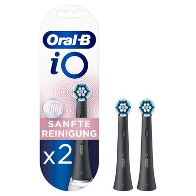 Oral-B iO Sanfte Reinigung Aufsteckbürsten, 2 Stück