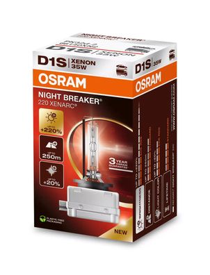 Osram D1S NightBreakerLaser Xenonlampe Scheinwerfer + 220%