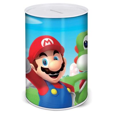 Spardose Metall Super Mario Neu