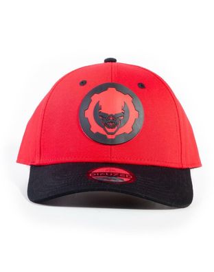 Gears Of War - Hydro Red Omen Adjustable Cap Snapback NEU COOL