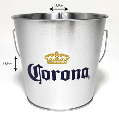 Corona Bier Flaschenkühler Eimer Eiskübel ca. 20 x 24 cm