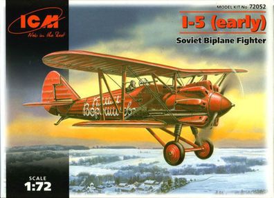 ICM 1:72 72052 I-5 Soviet Biplane Fighter